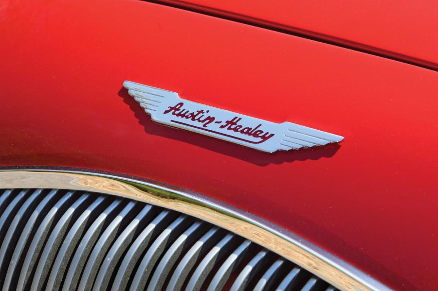 Логотип Austin-Healey 100-4 (BN2) 1955 года  (фото 36 из 39)